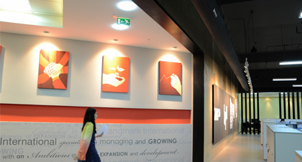 штаб - квартира международного отделения LG в Дубае